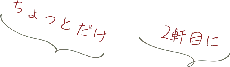 ちょっとだけ2軒目に